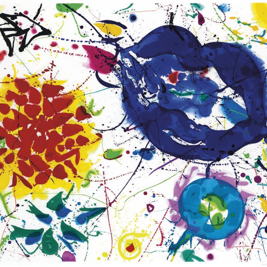 Sam Francis — Сенца Титоло III (L. I89)