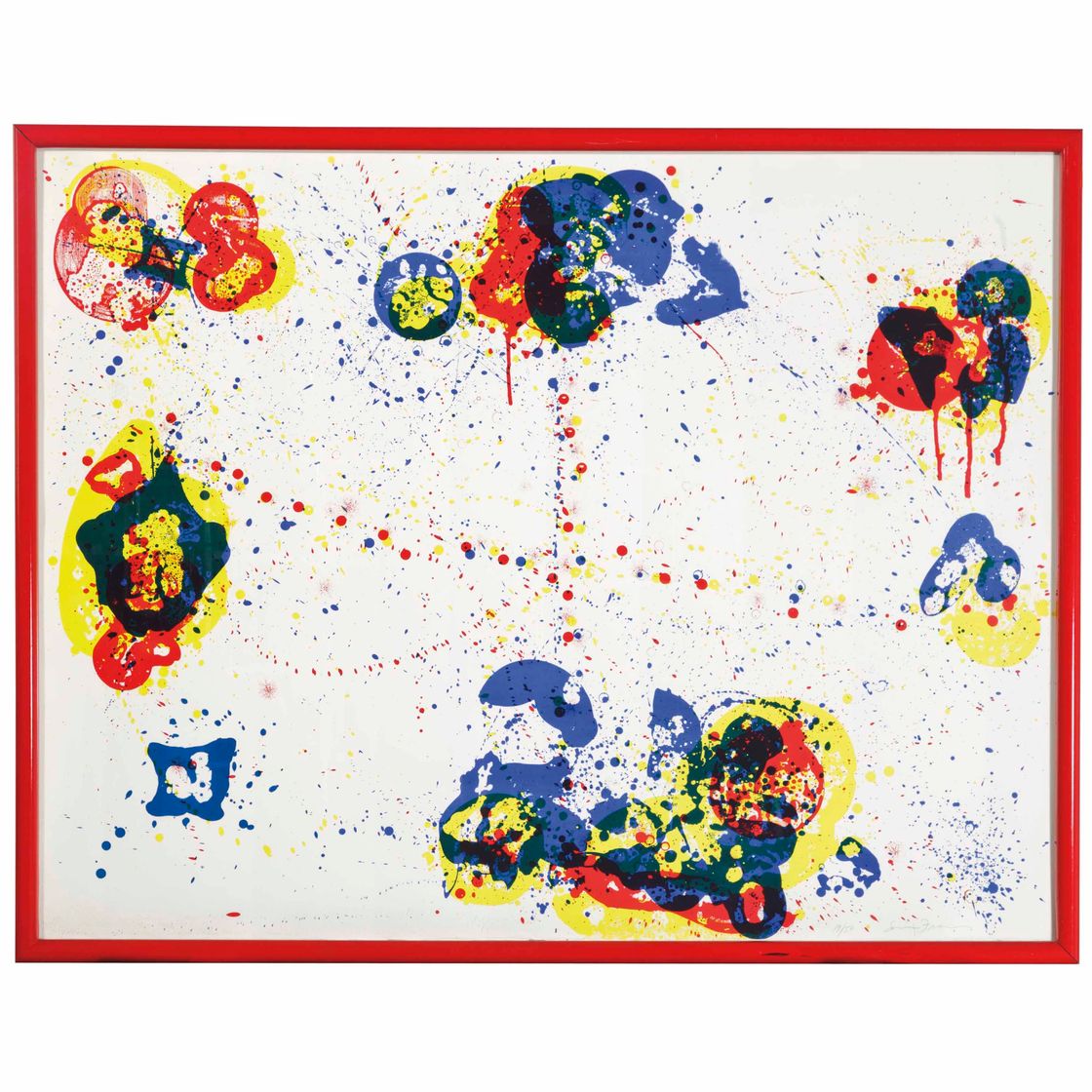 Sam Francis — Паутина (L. 27)