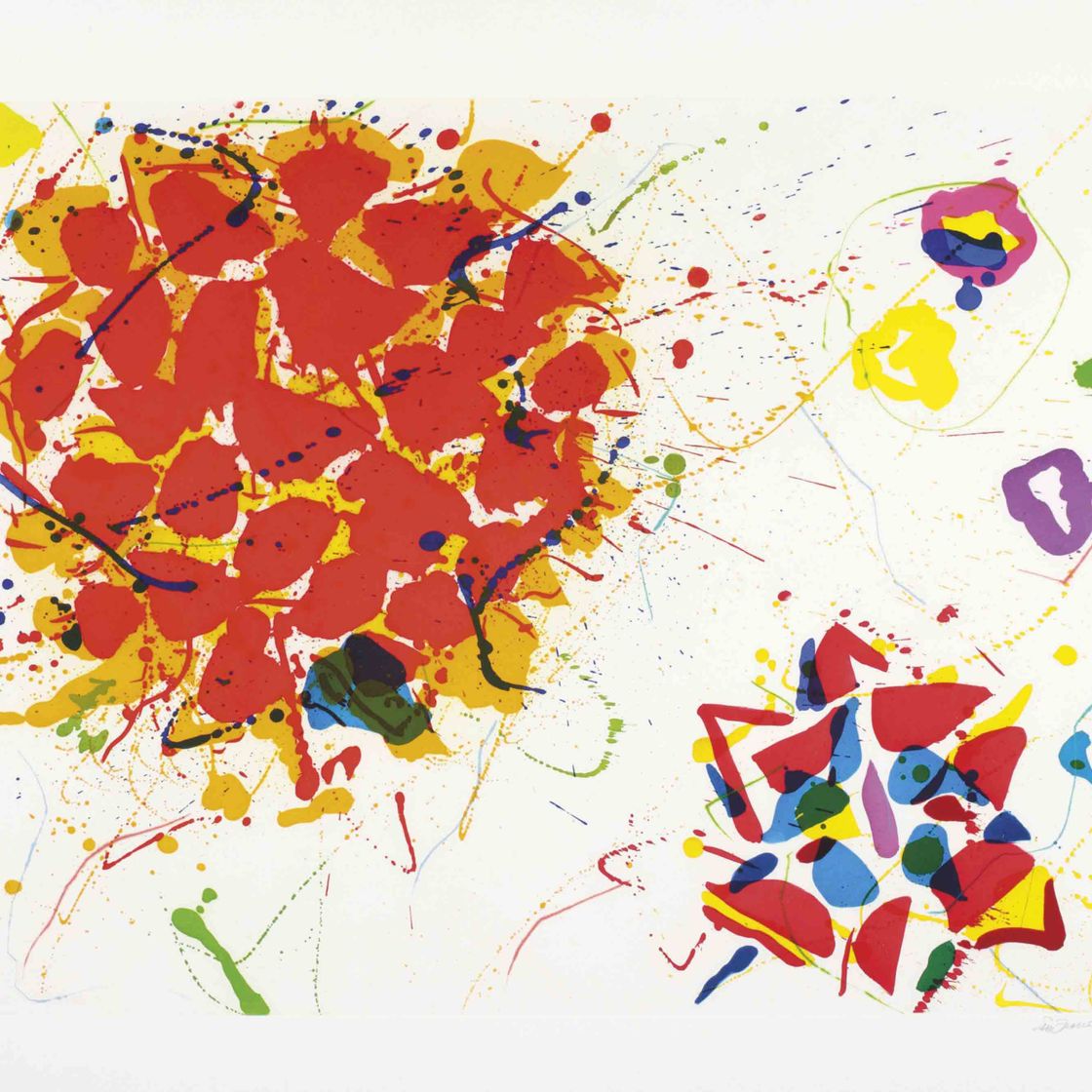 Sam Francis — Сенца Титоло II (L. I88)