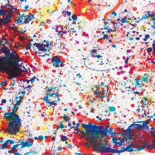 Sam Francis — Для Джеймса Кирша, штат I (SF L144)