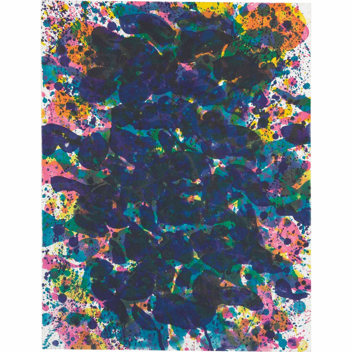 Sam Francis — Синий провал