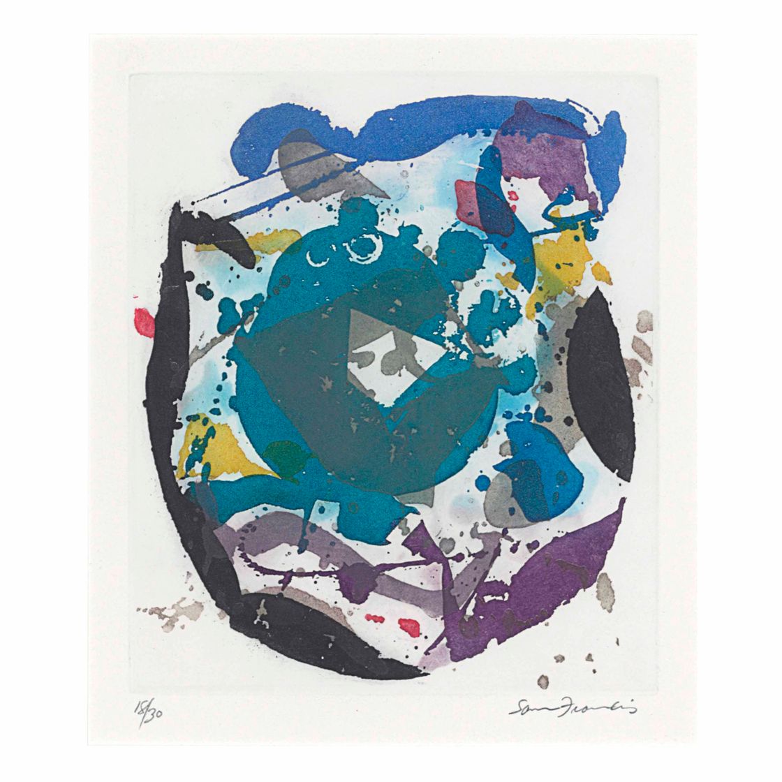 Sam Francis — Без названия