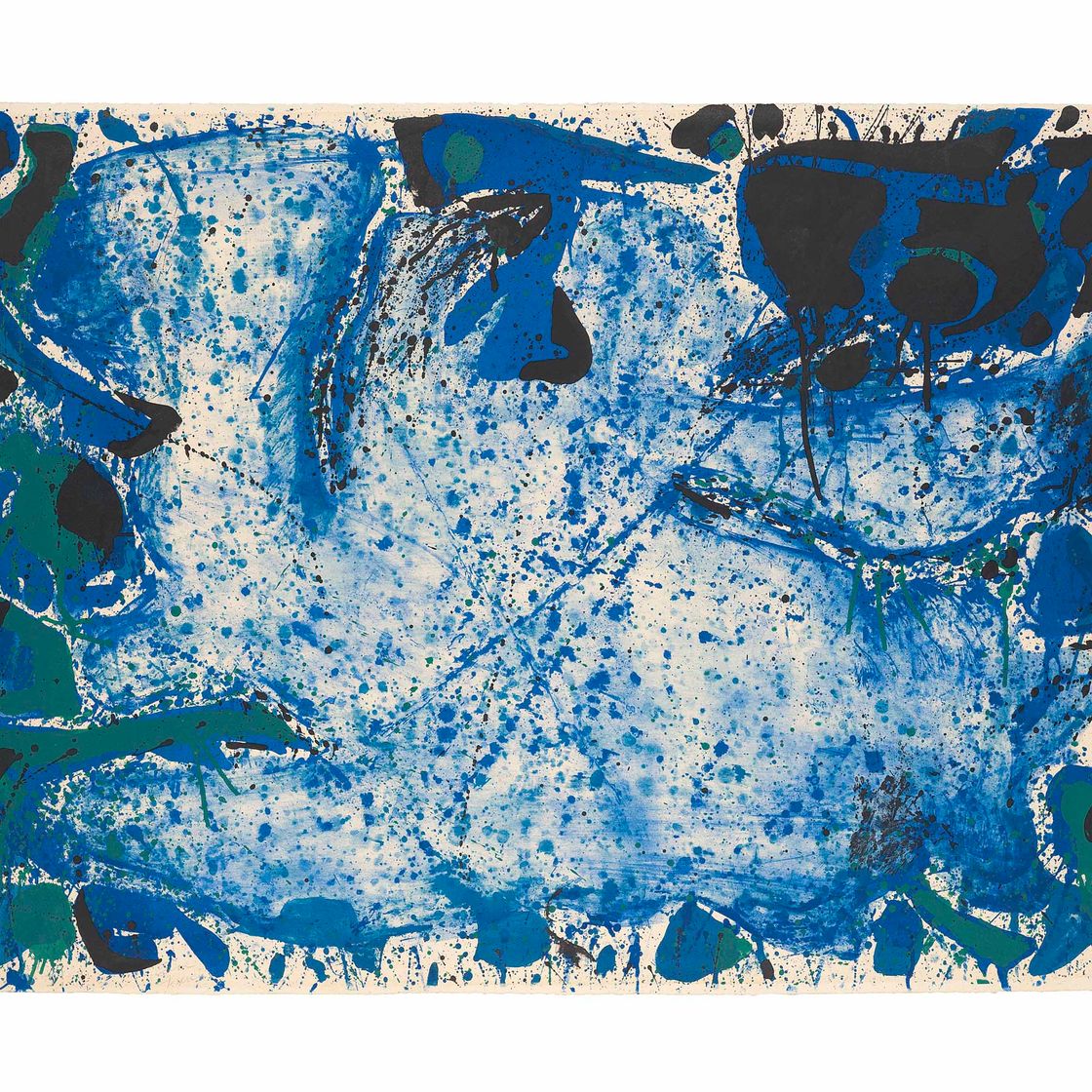 Sam Francis — Отпечатки счастливой смерти