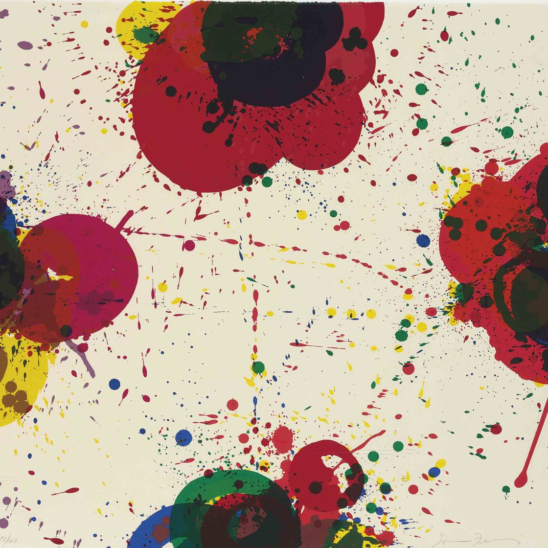 Sam Francis — Снова красный (L. S9)