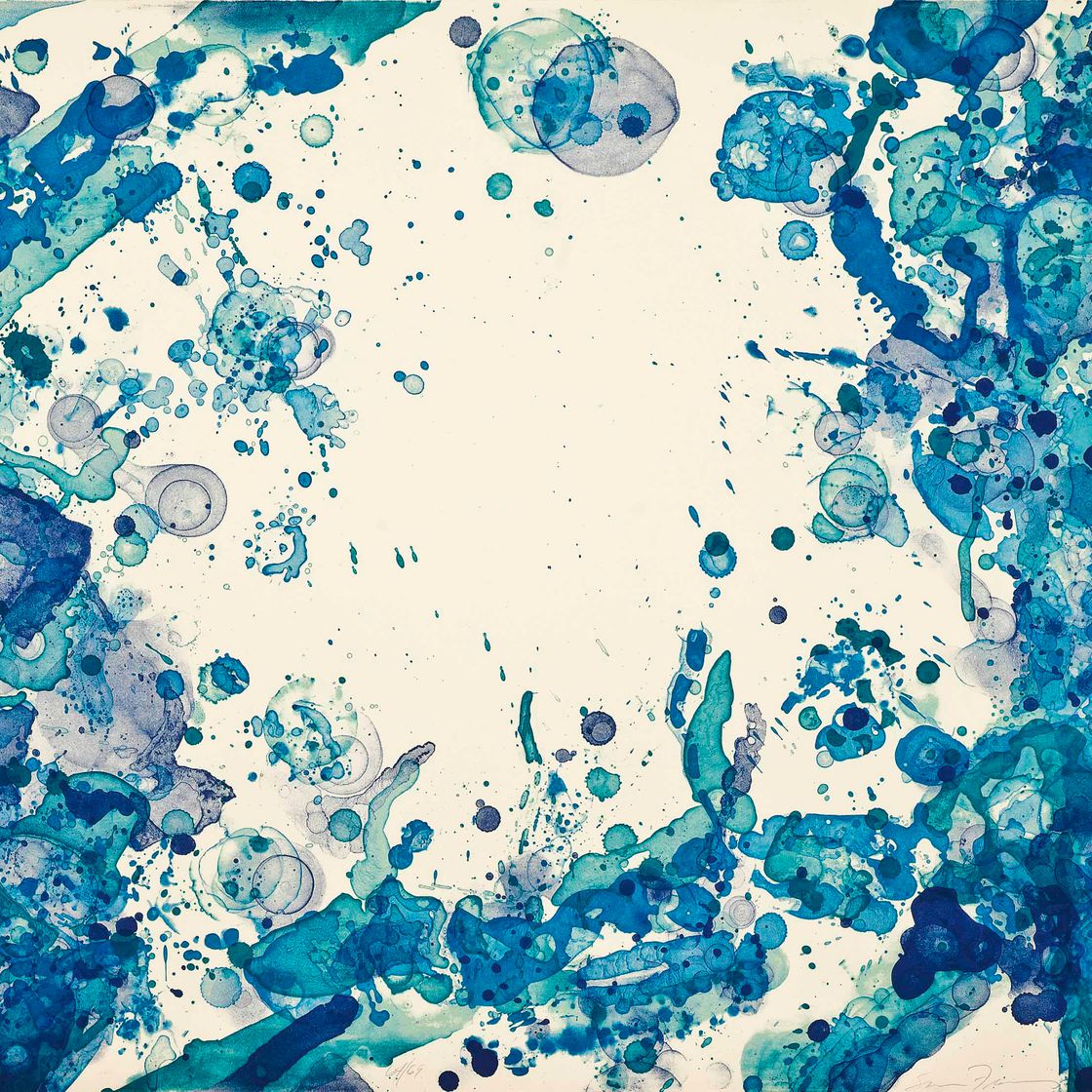 Sam Francis — Белая кость (SF-119; L. 140)