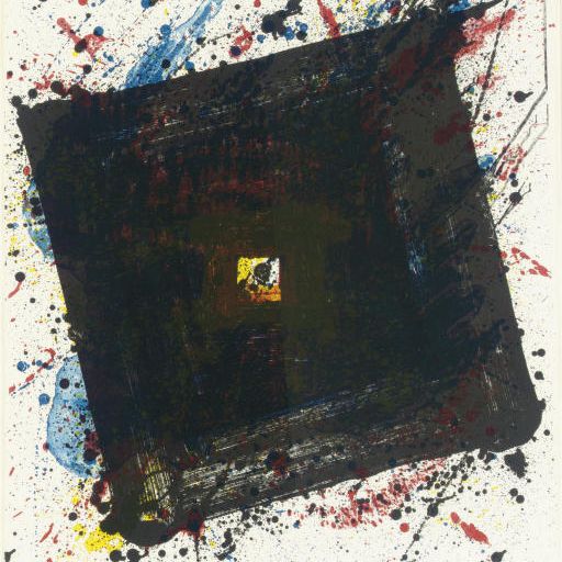 Sam Francis — Темный и быстрый (L. L248)