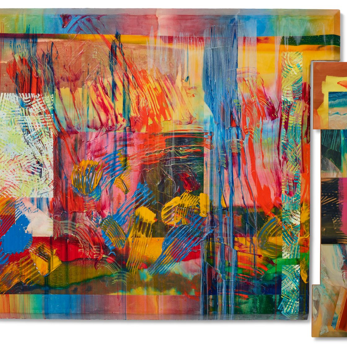 Sam Gilliam — Больше, чем вода (Ассисси), Утонченные джунгли