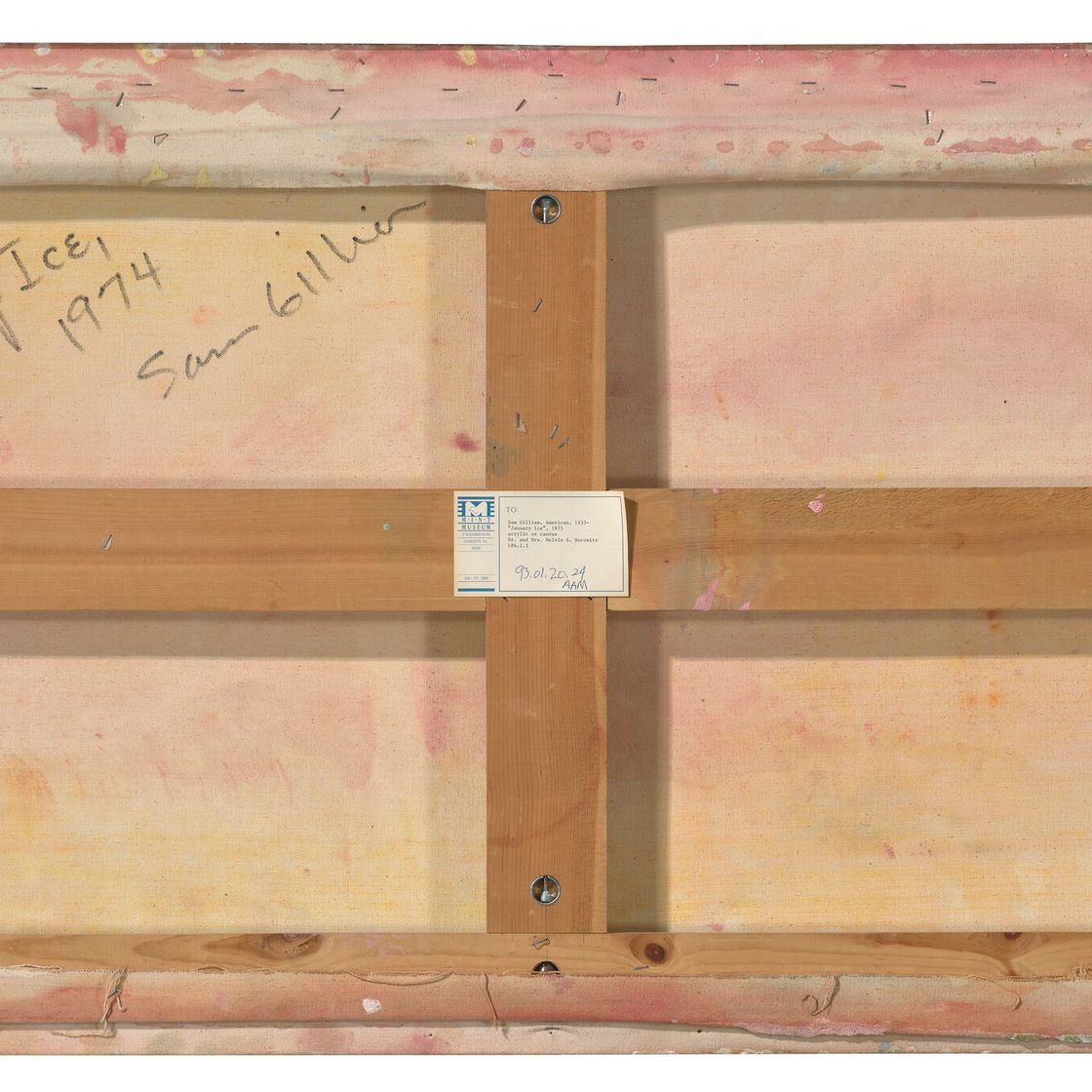 Sam Gilliam — Январский лед, изображение 2