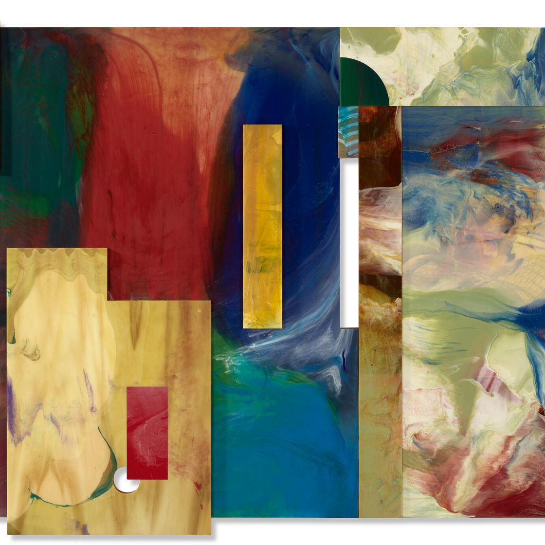 Sam Gilliam — Как Селадон и другие цветовые ритмы
