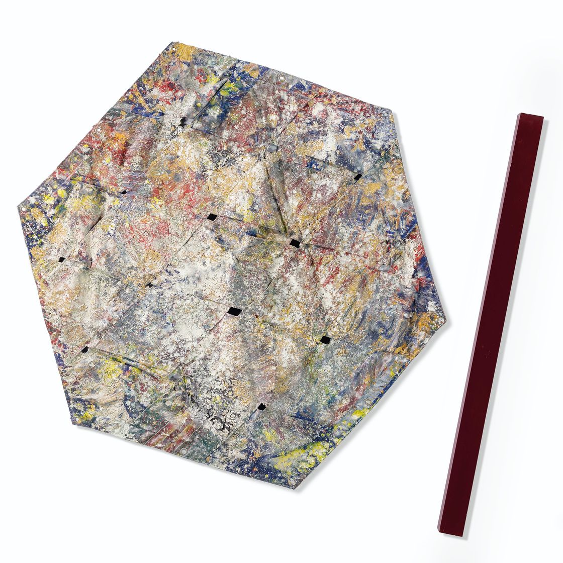 Sam Gilliam — Красный шестигранник