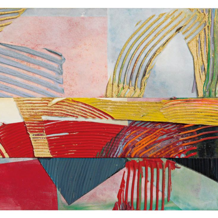 Sam Gilliam — Поверх красного