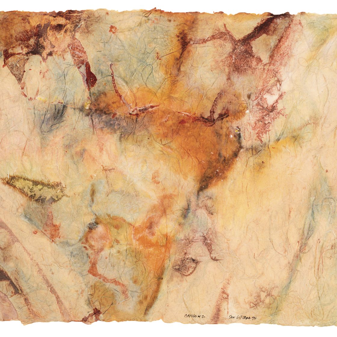 Sam Gilliam — Каньон №2