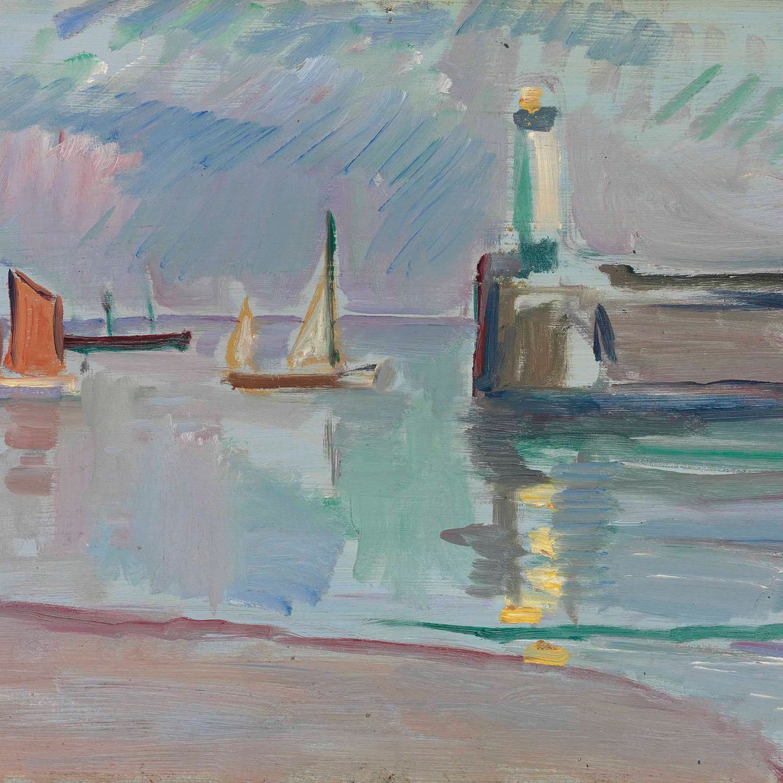 Samuel John Peploe — Вход в гавань