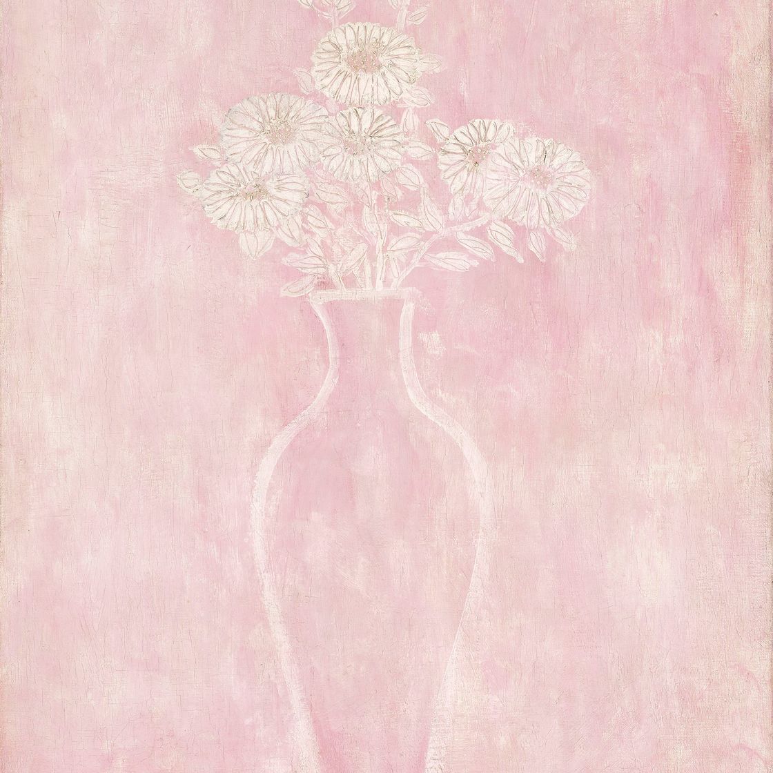 Sanyu — Белые хризантемы (Chrysanthèmes blancs)