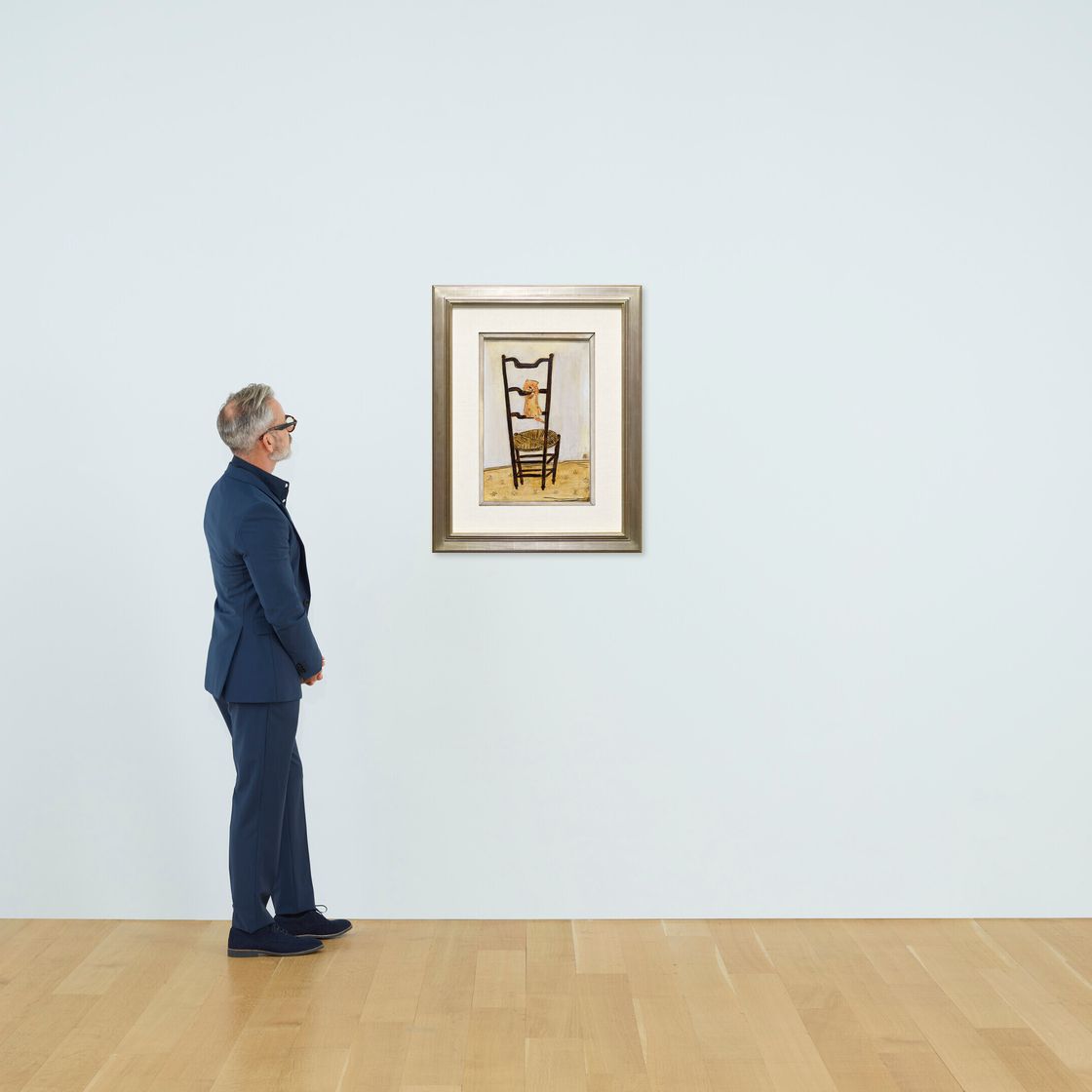 Sanyu — Котенок карабкается на стул; Обнаженный (двусторонний), изображение 5