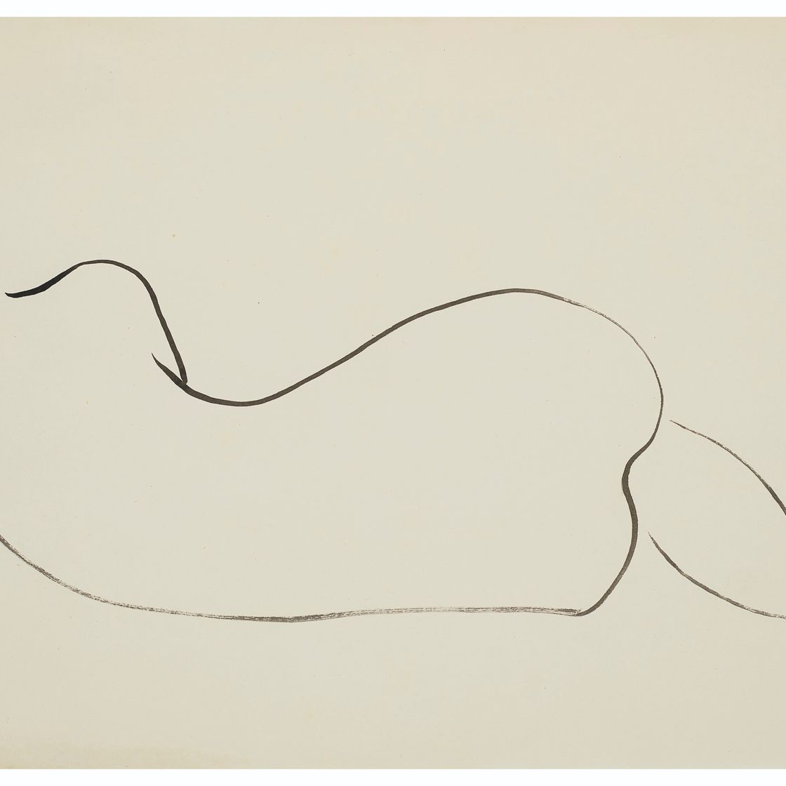 Sanyu — Одалиска де дос