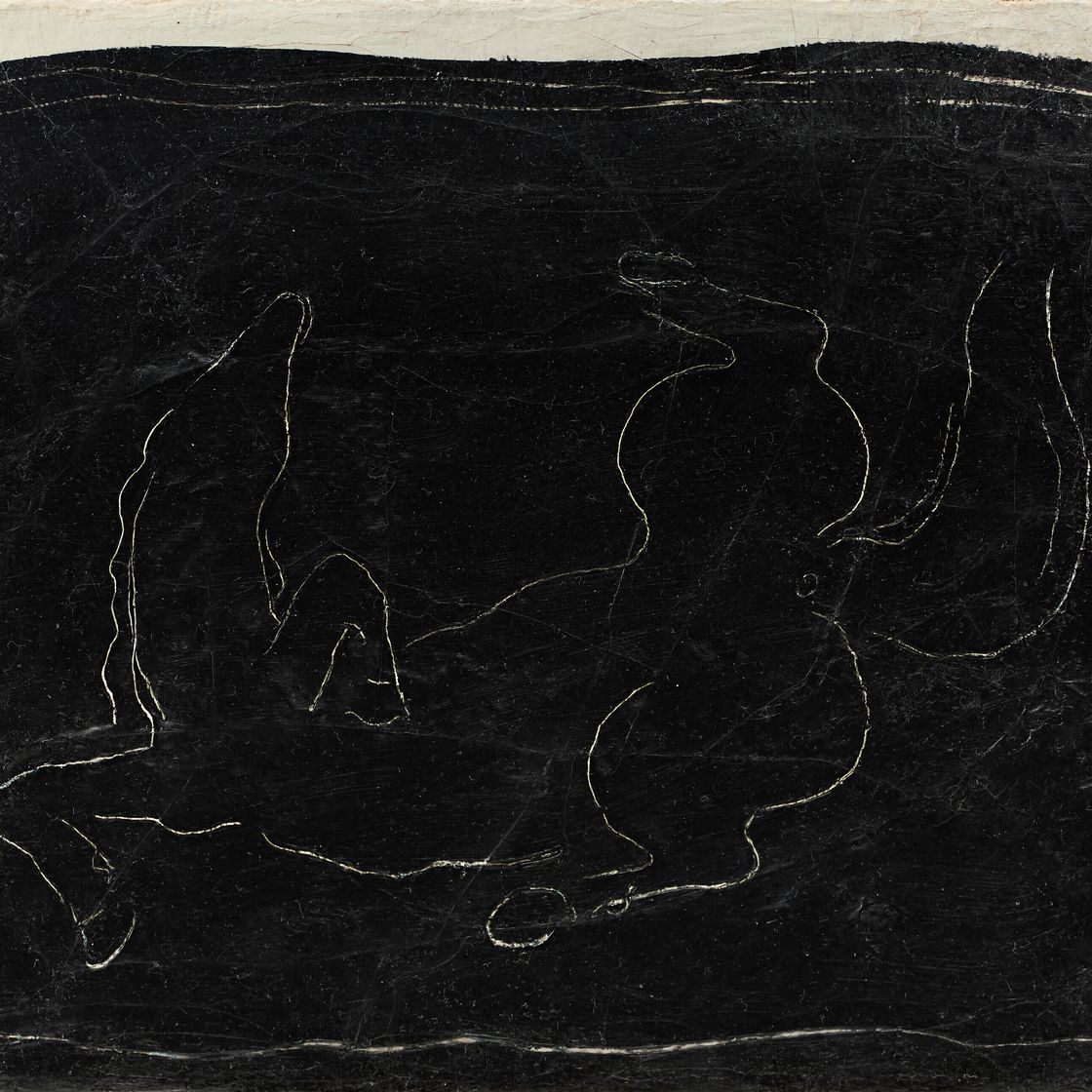Sanyu — Шеваль нуар (Черный конь), изображение 1