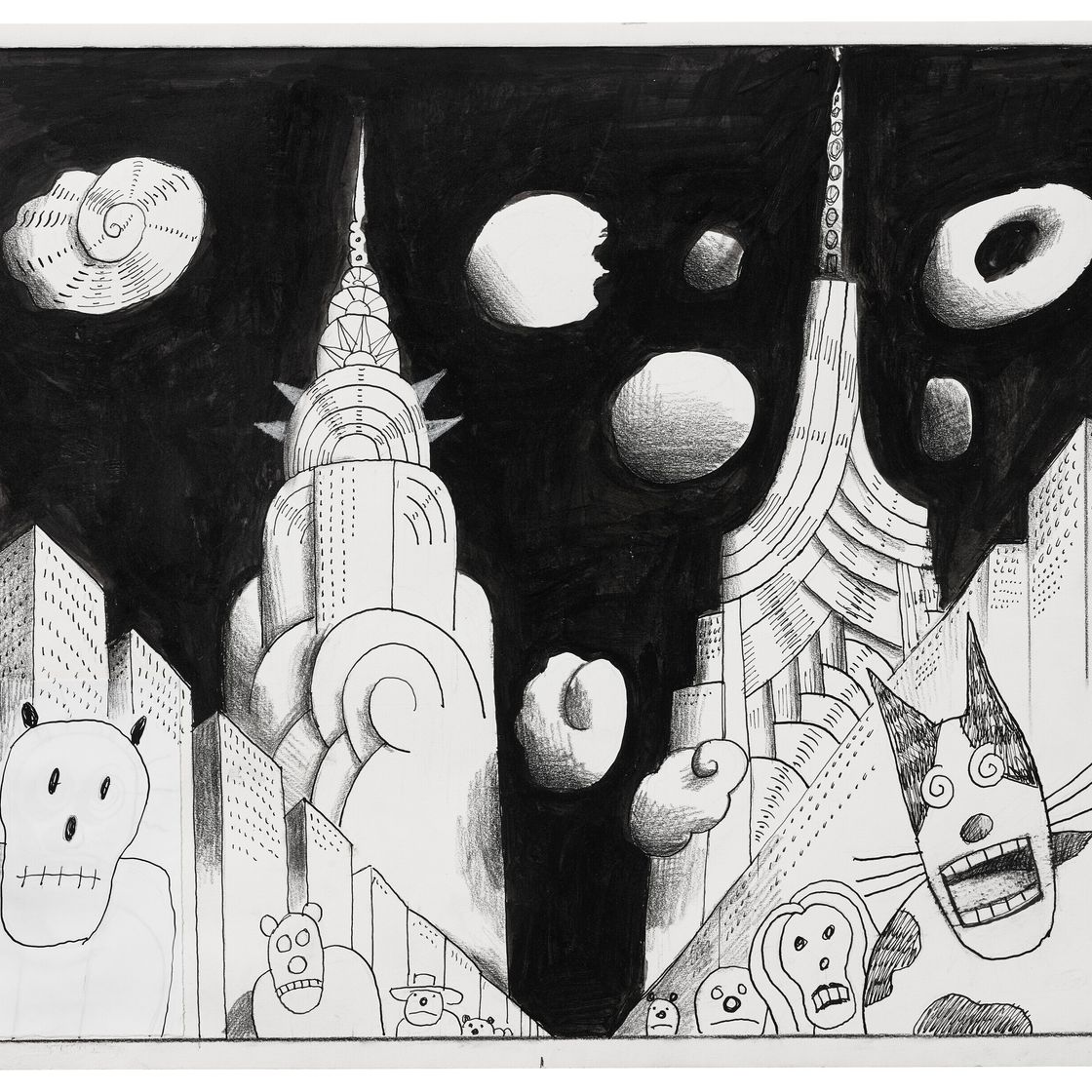 Saul Steinberg — Без названия, изображение 1