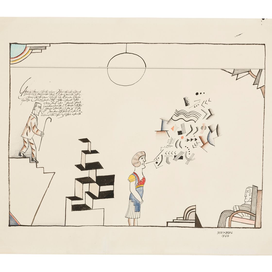 Saul Steinberg — Монолог