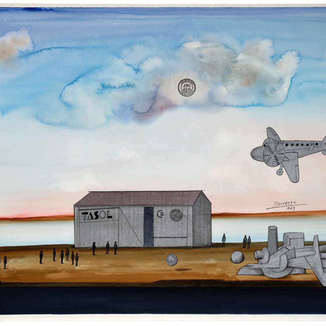 Saul Steinberg — Без названия