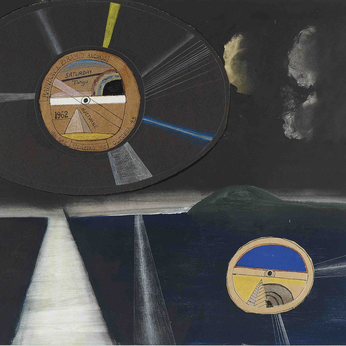 Saul Steinberg — Вид на Флориду