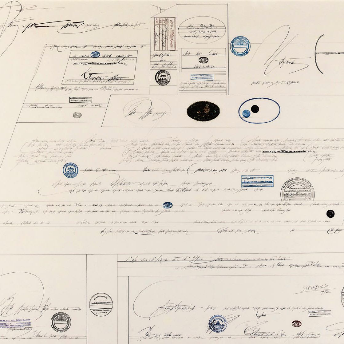 Saul Steinberg — Настольный проект