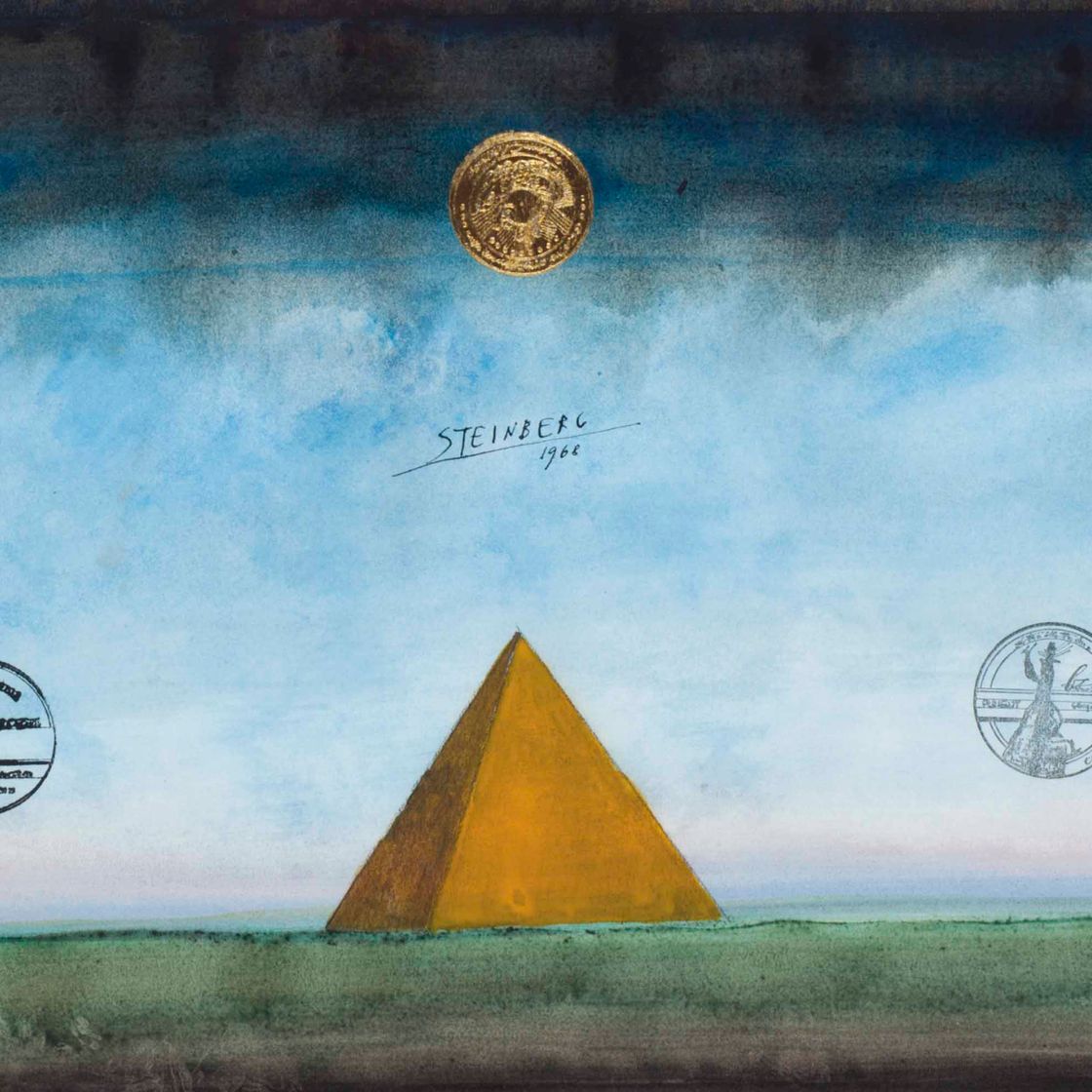 Saul Steinberg — Пирамида №2