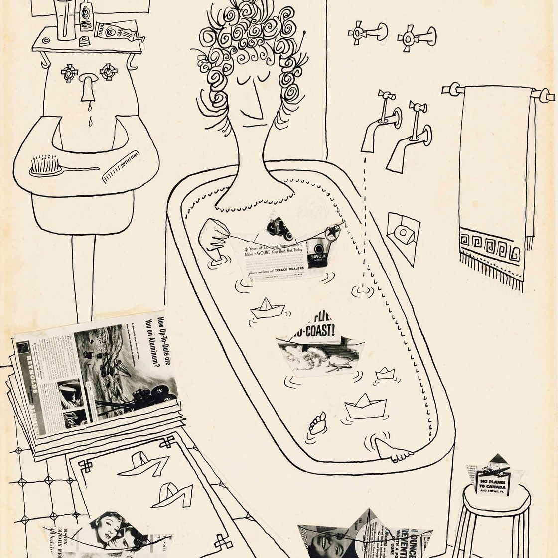 Saul Steinberg — Без названия