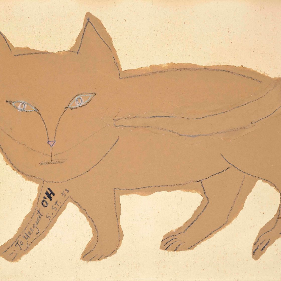 Saul Steinberg — Кот