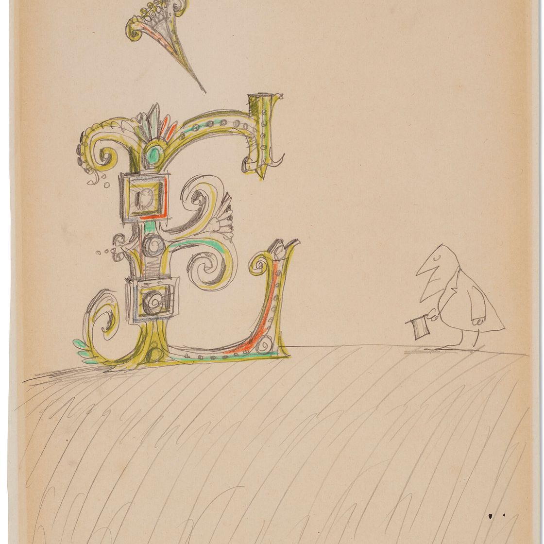 Saul Steinberg — Э