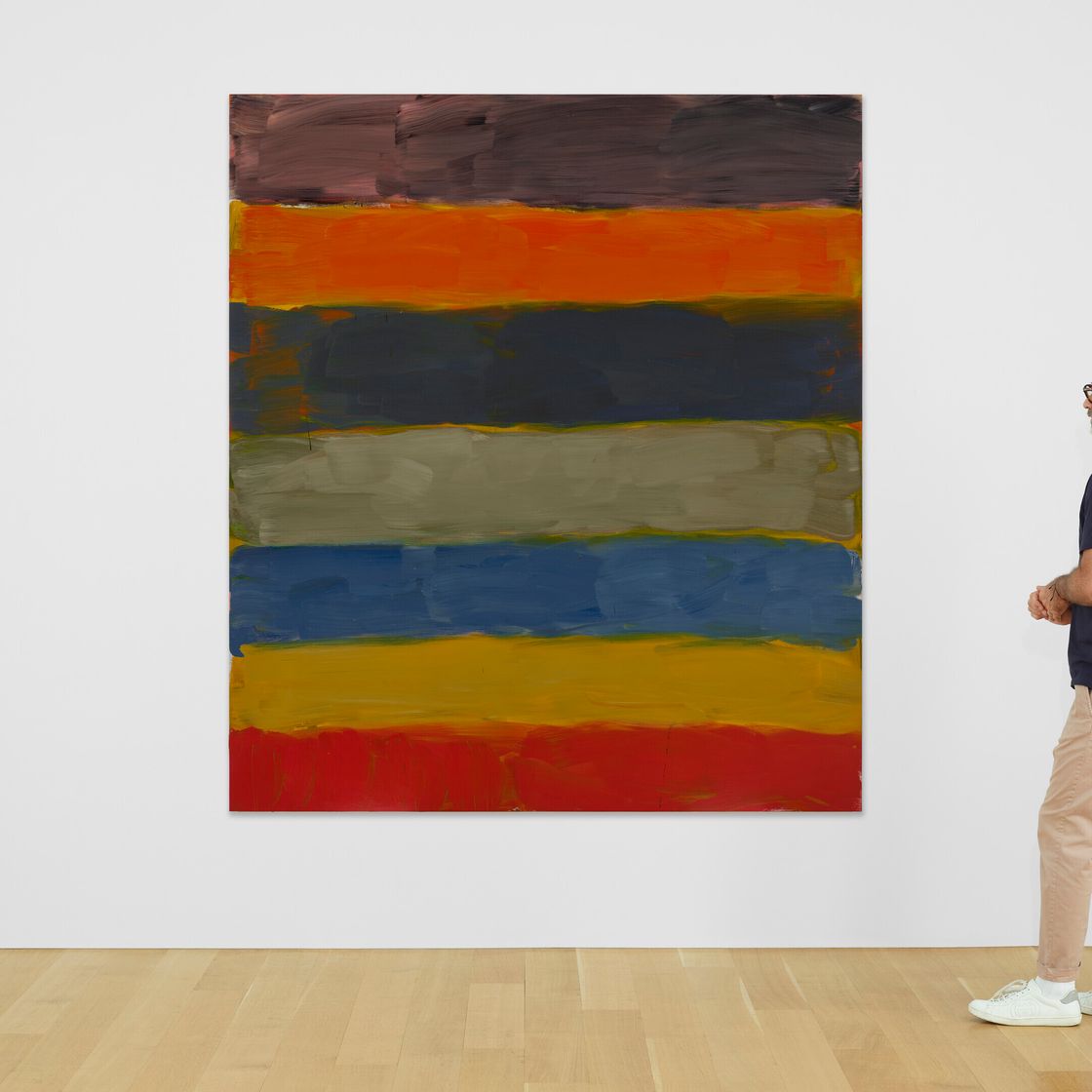 Sean Scully — Стационарный телефон Пурпурно-зеленого цвета с видом на море, изображение 3