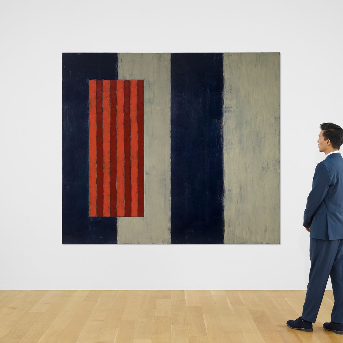 Sean Scully — Красное окно, изображение 3