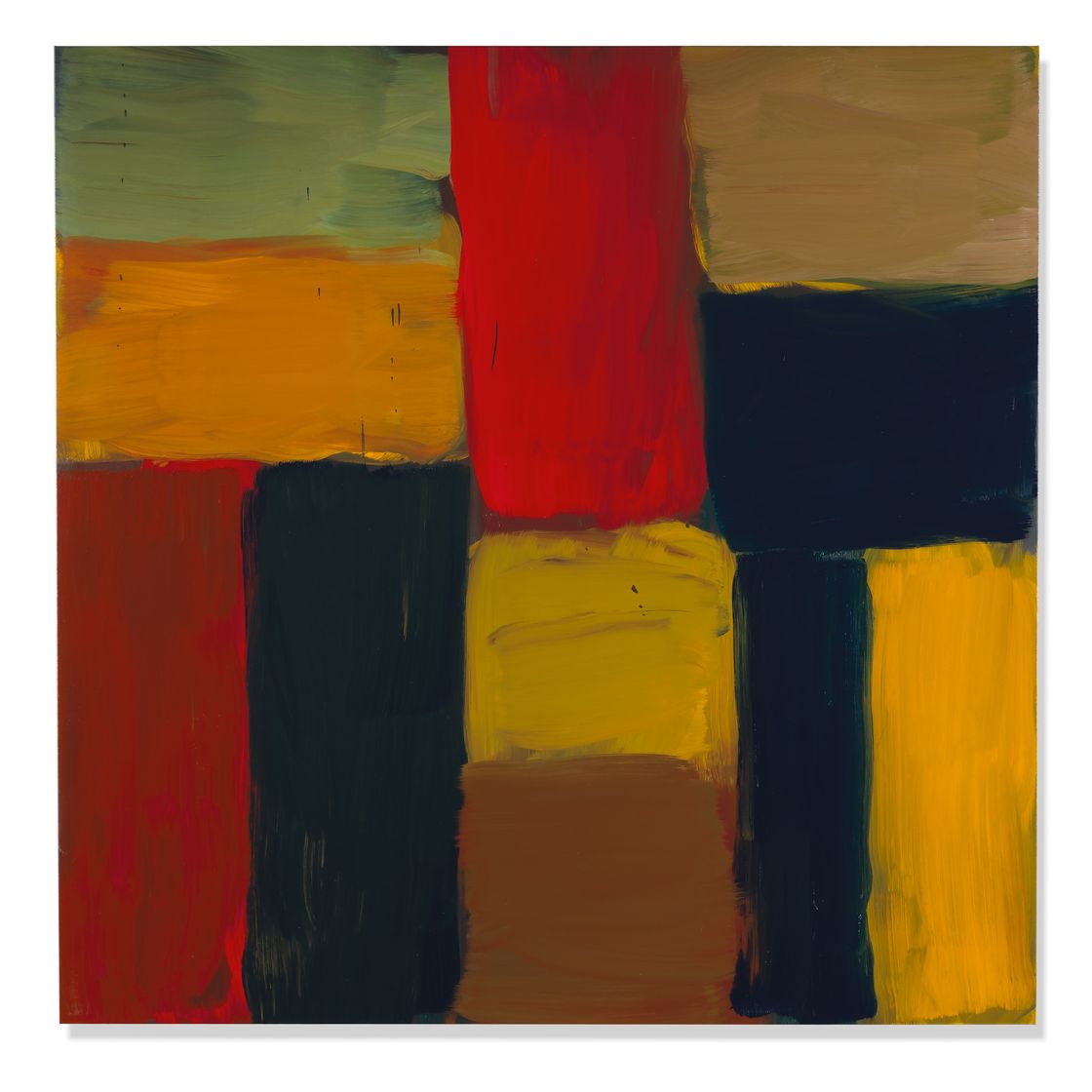 Sean Scully — Стена из светлой фески