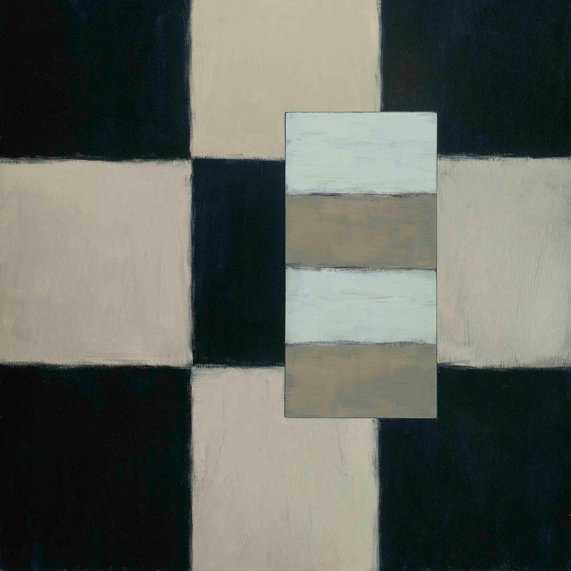 Sean Scully — Черный, белый, Белый