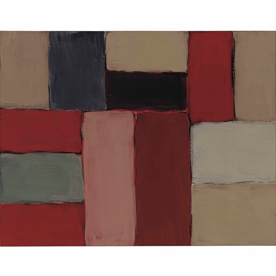 Sean Scully — Барселонская розовая стена света