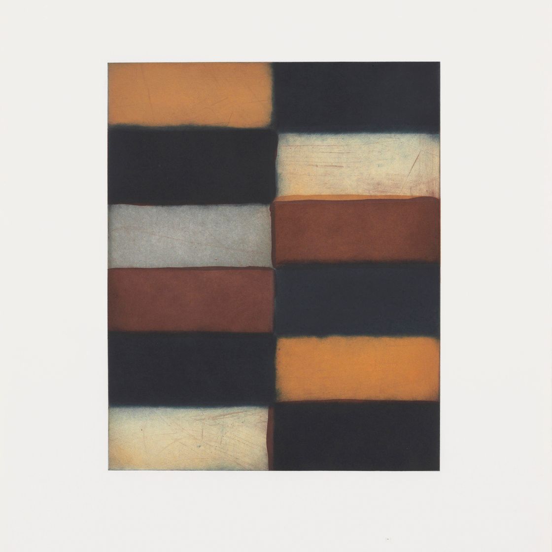 Sean Scully — Синяя складка