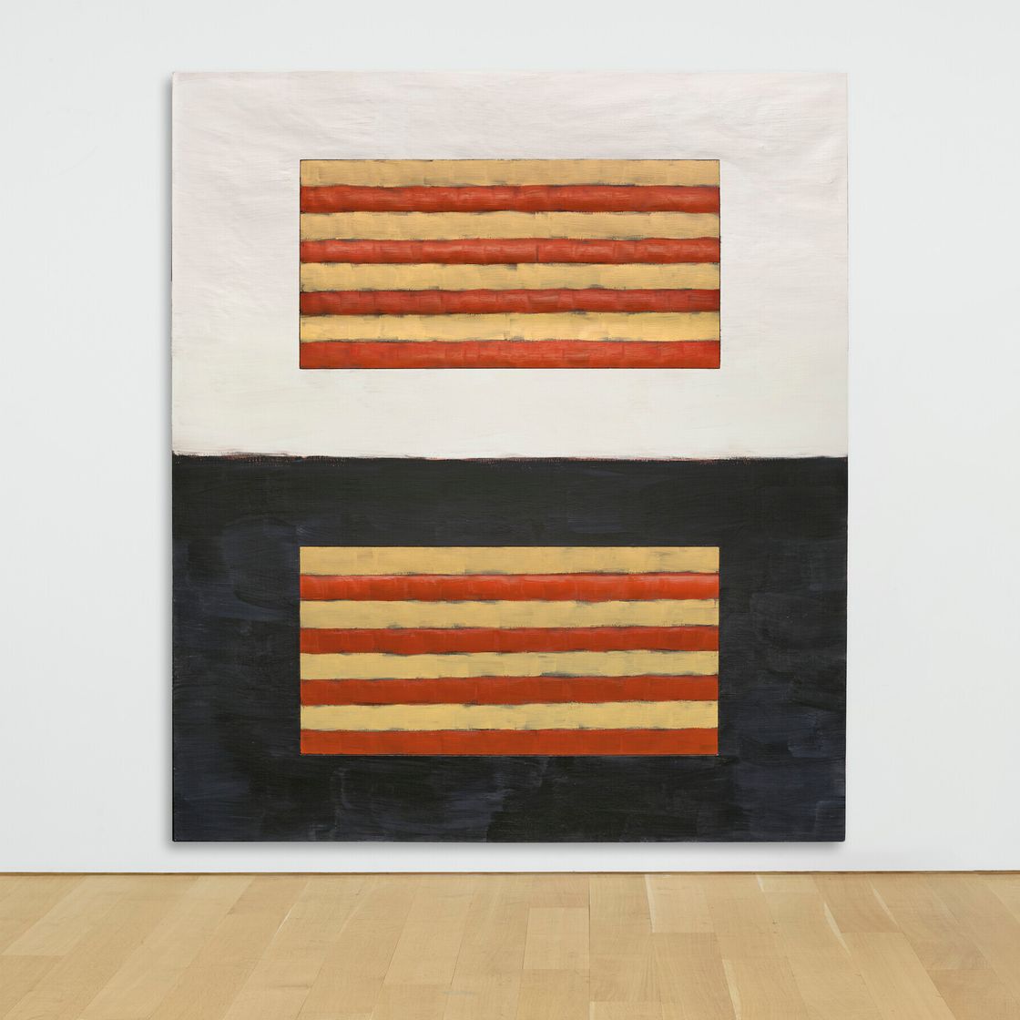 Sean Scully — Пристальный взгляд Красный Желтый, изображение 2