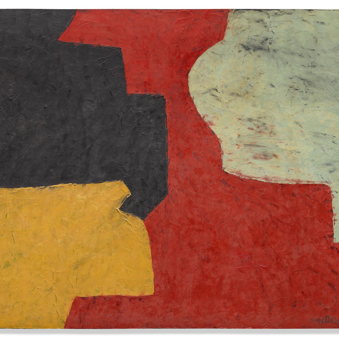 Serge Poliakoff — Румяна, нуар, желтый