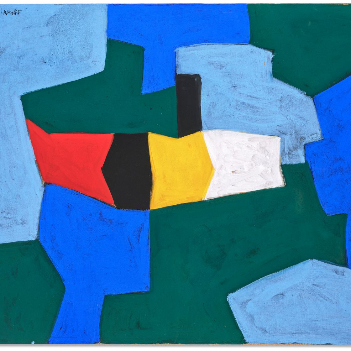 Serge Poliakoff — Краткое содержание композиции, изображение 1