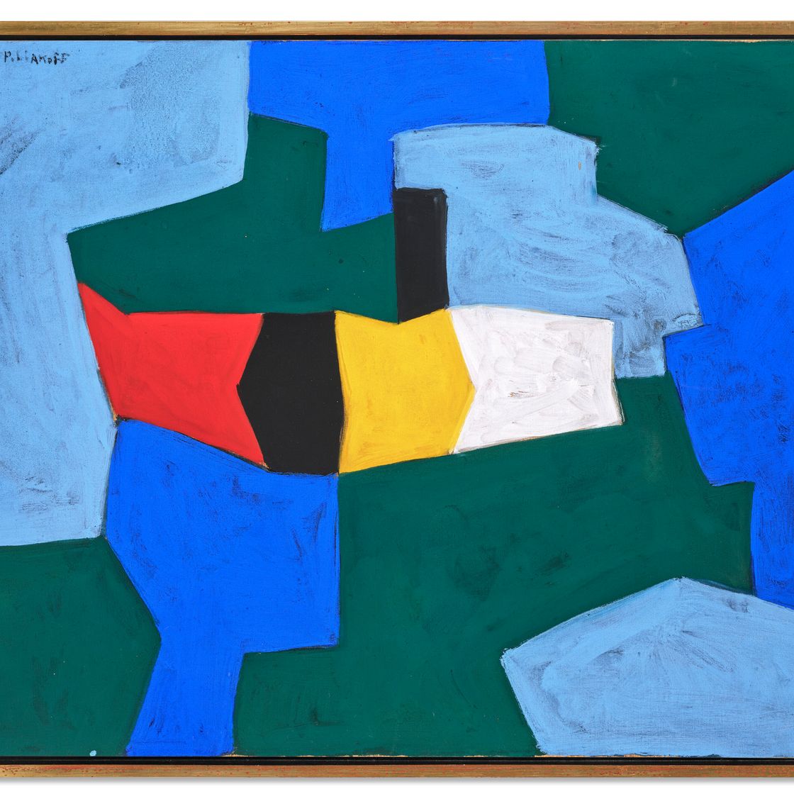 Serge Poliakoff — Краткое содержание композиции, изображение 2