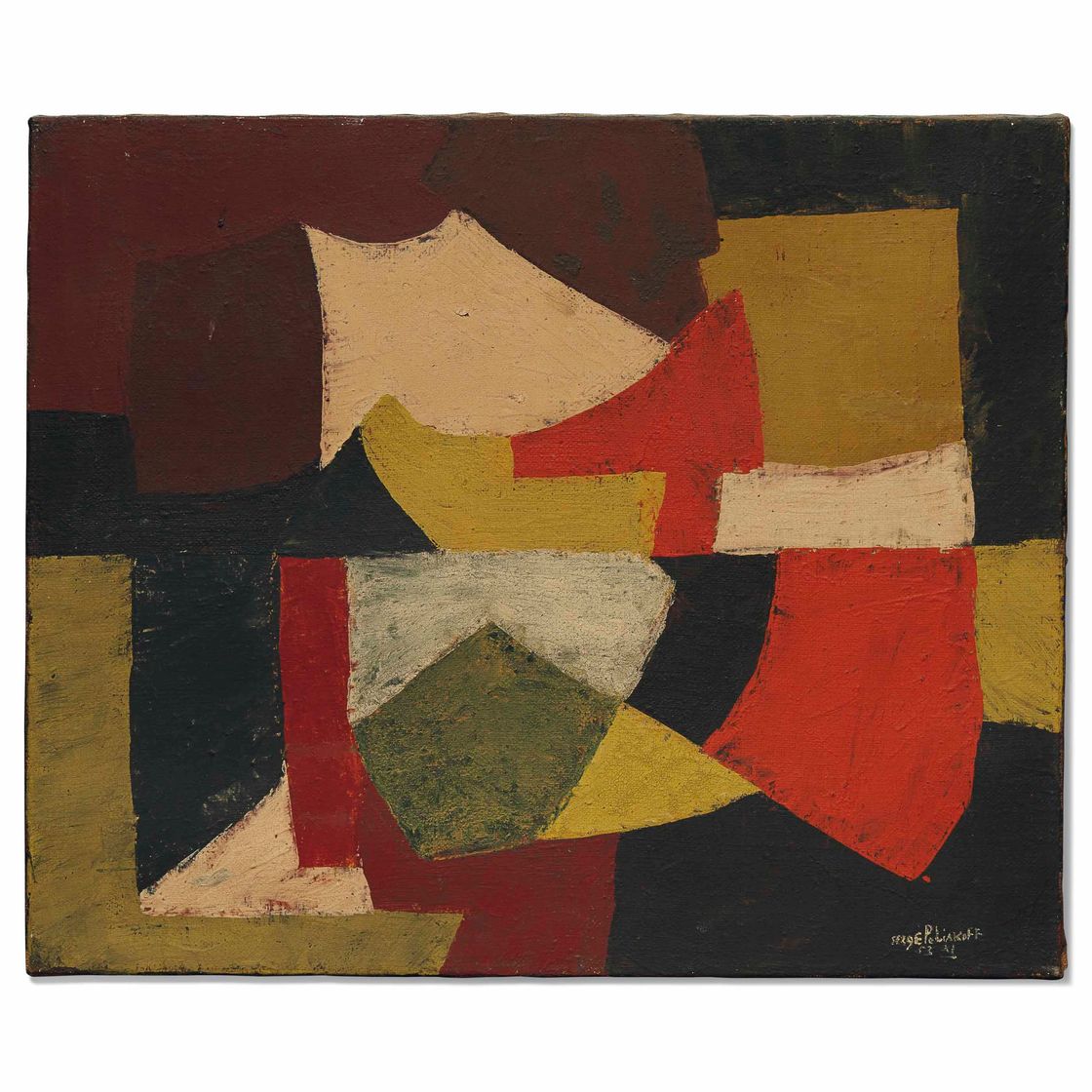 Serge Poliakoff — Краткое описание композиции