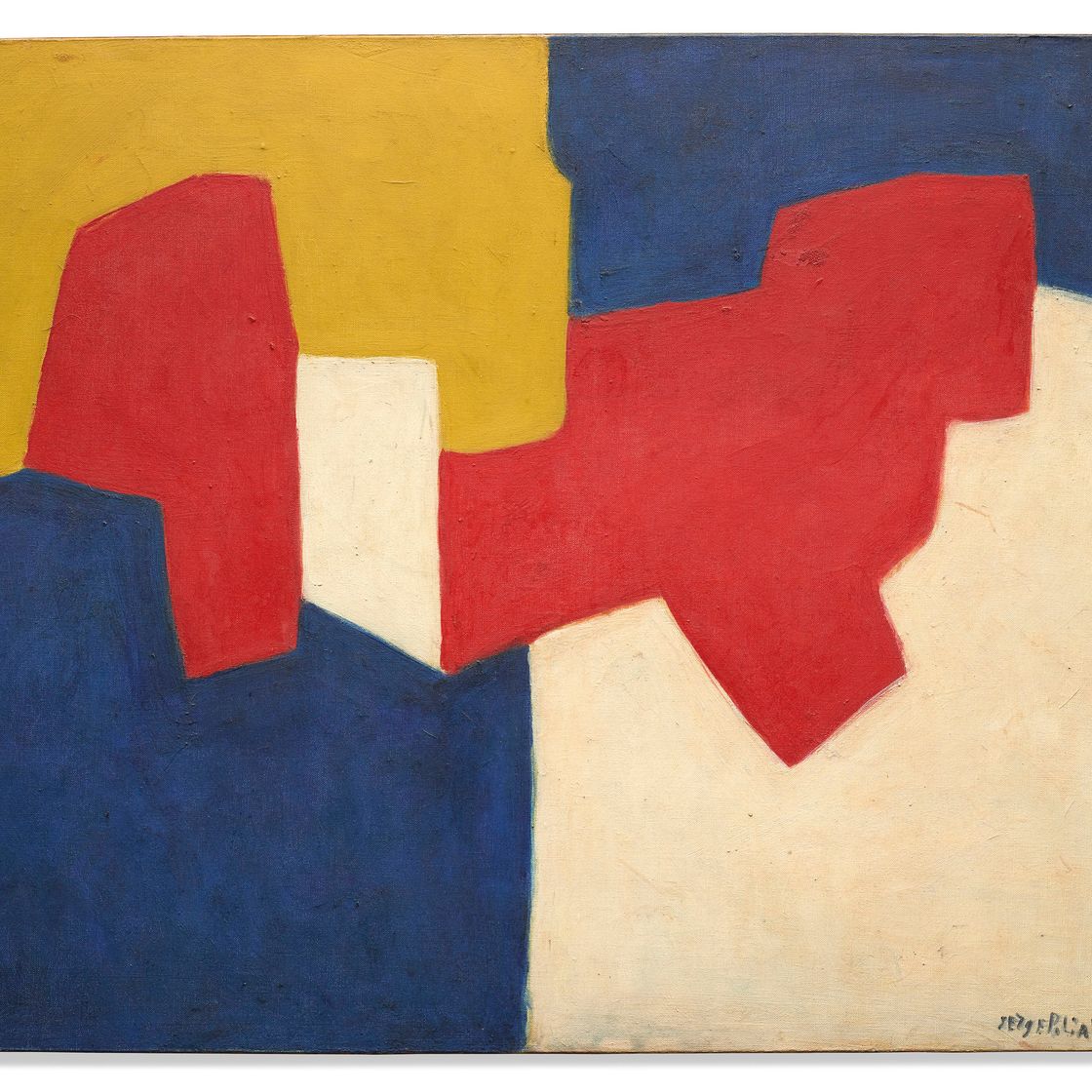 Serge Poliakoff — Краткое содержание композиции