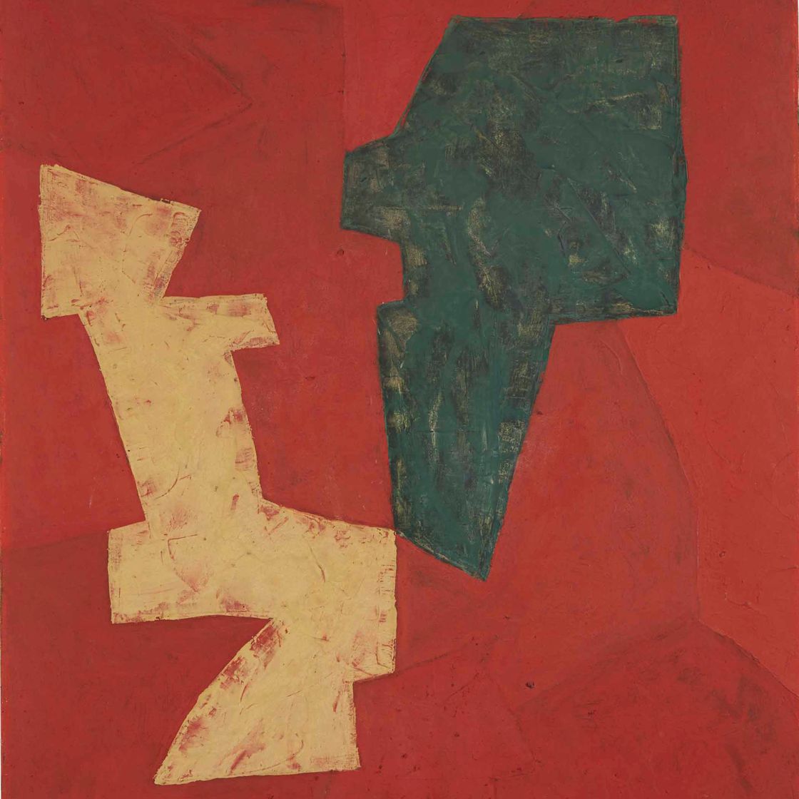 Serge Poliakoff — Абстрактная композиция (Abstract Composition abstraite)