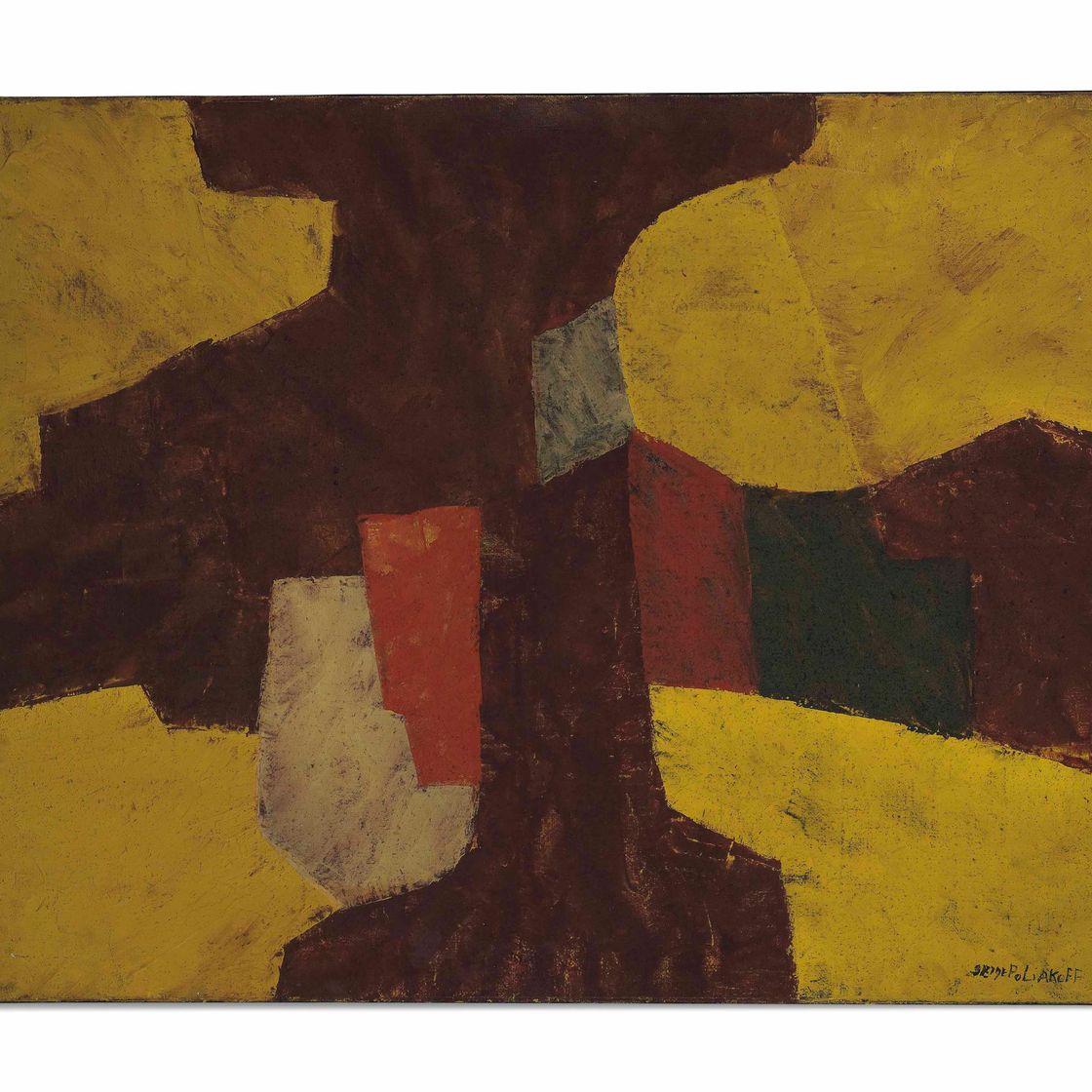 Serge Poliakoff — Краткое описание композиции