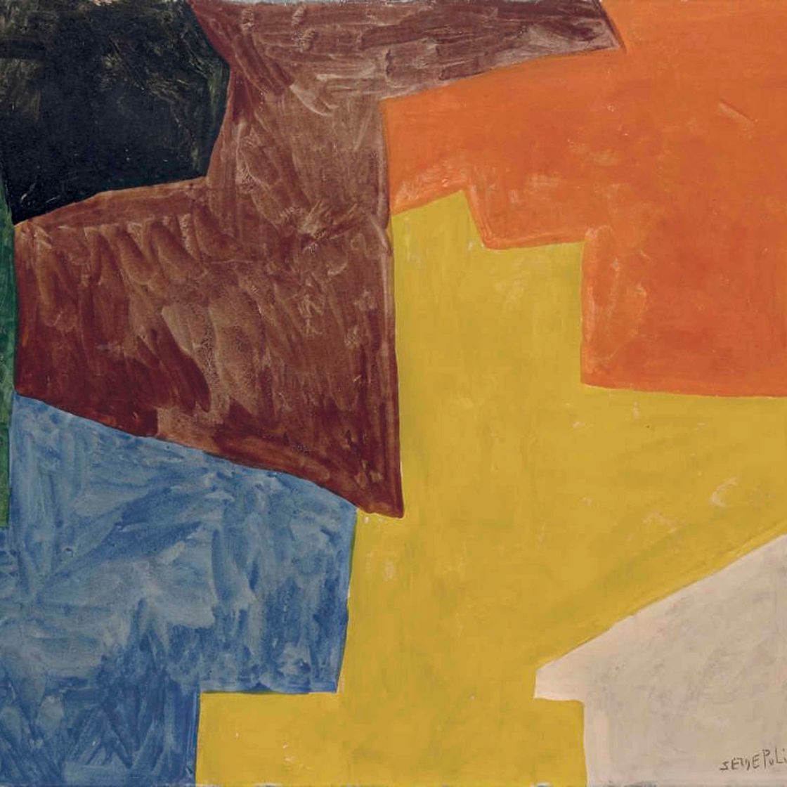 Serge Poliakoff — Краткое содержание композиции