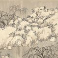 Shen Zhou — Пейзаж в снегу, изображение 2