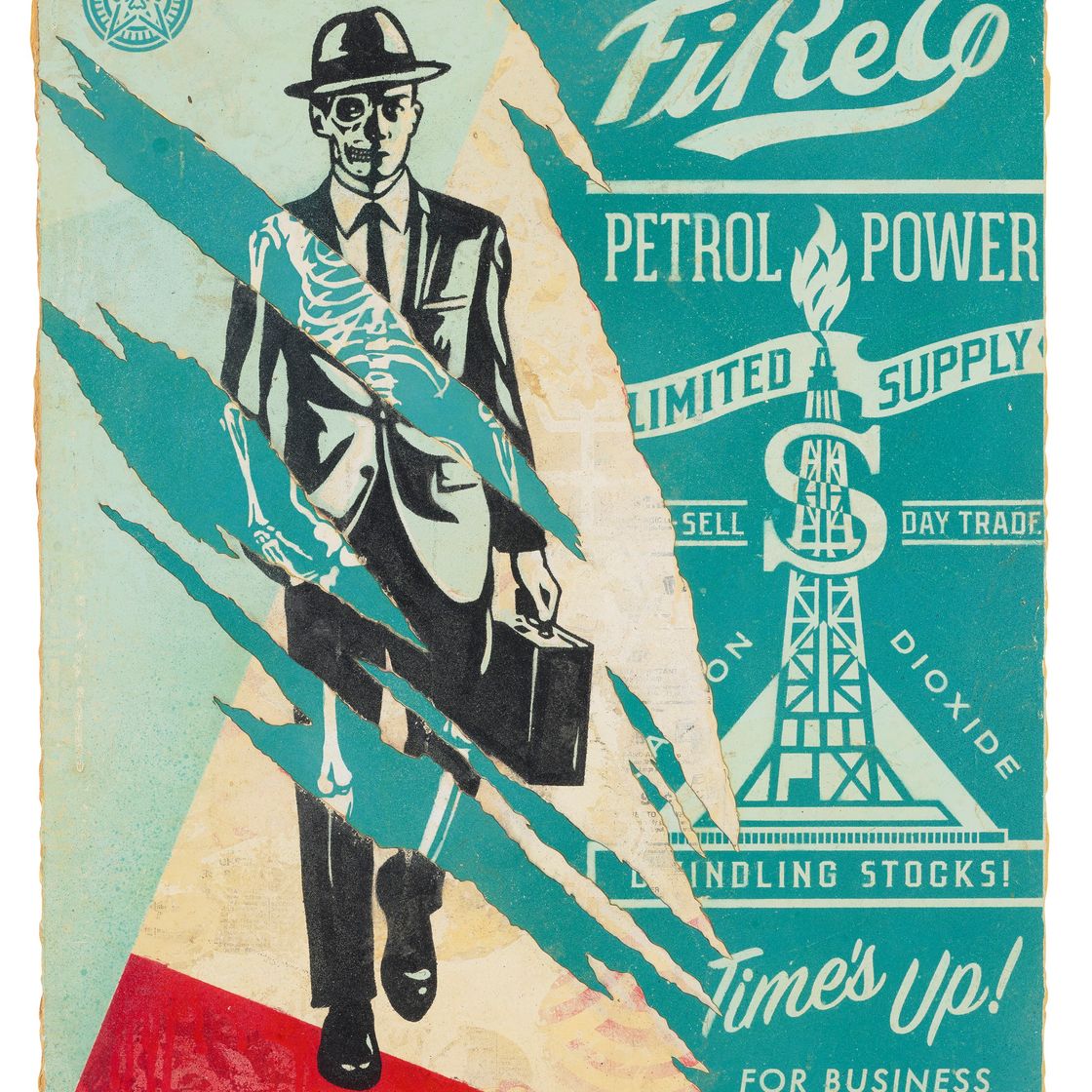 Shepard Fairey — Коррупционное влияние