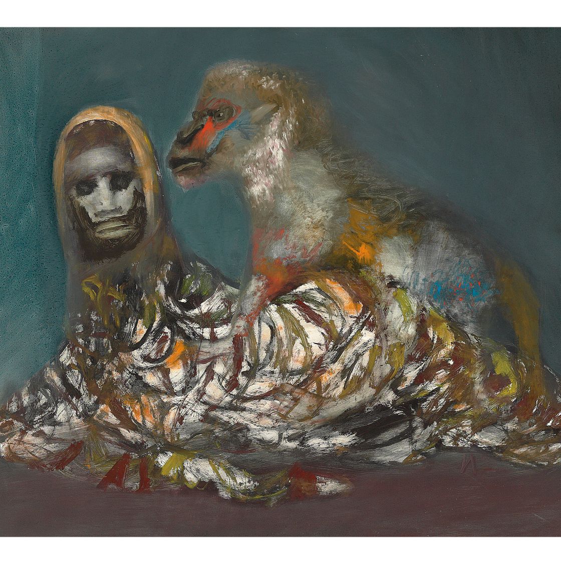 Sidney Robert Nolan — Человек и обезьяна