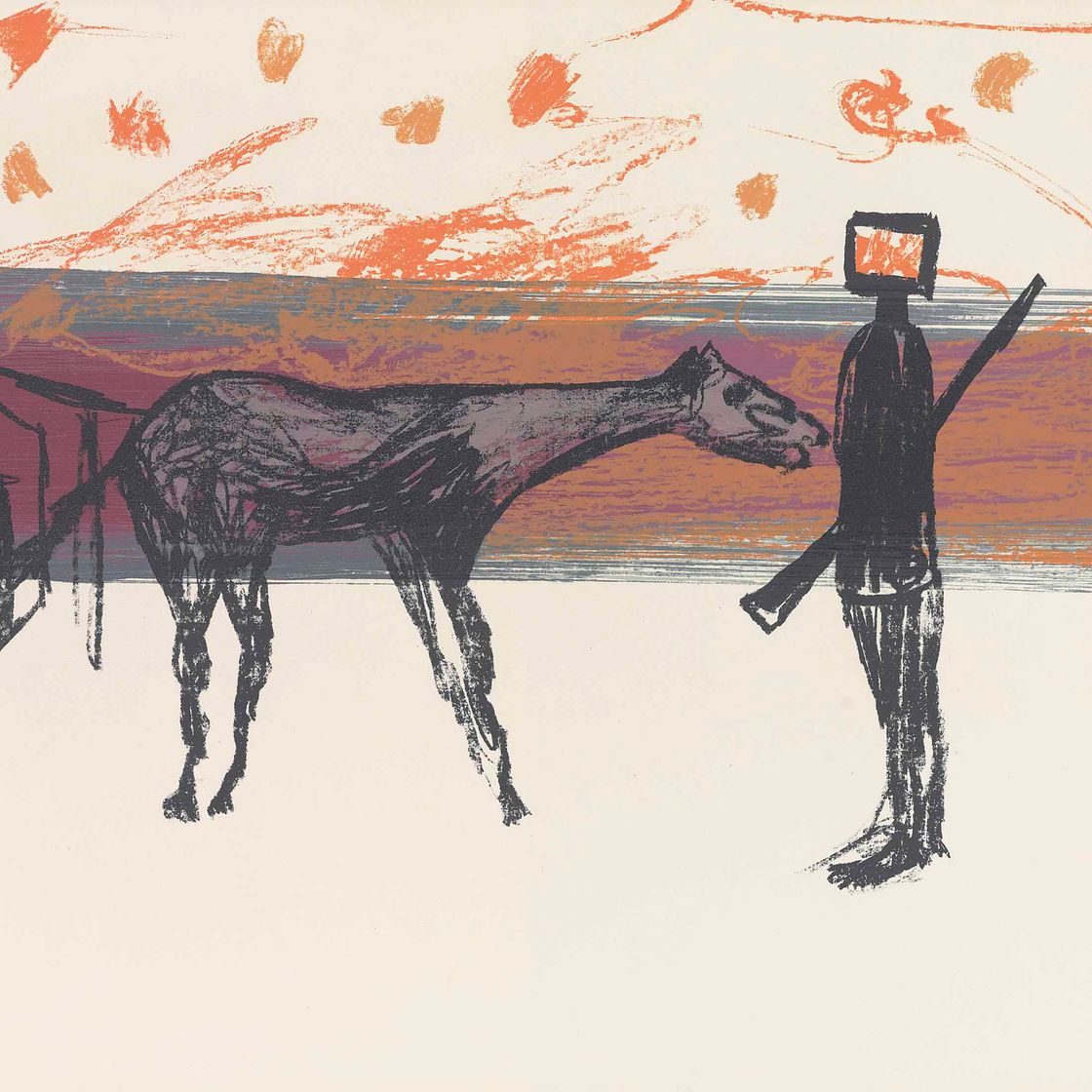 Sidney Robert Nolan — Келли и конь