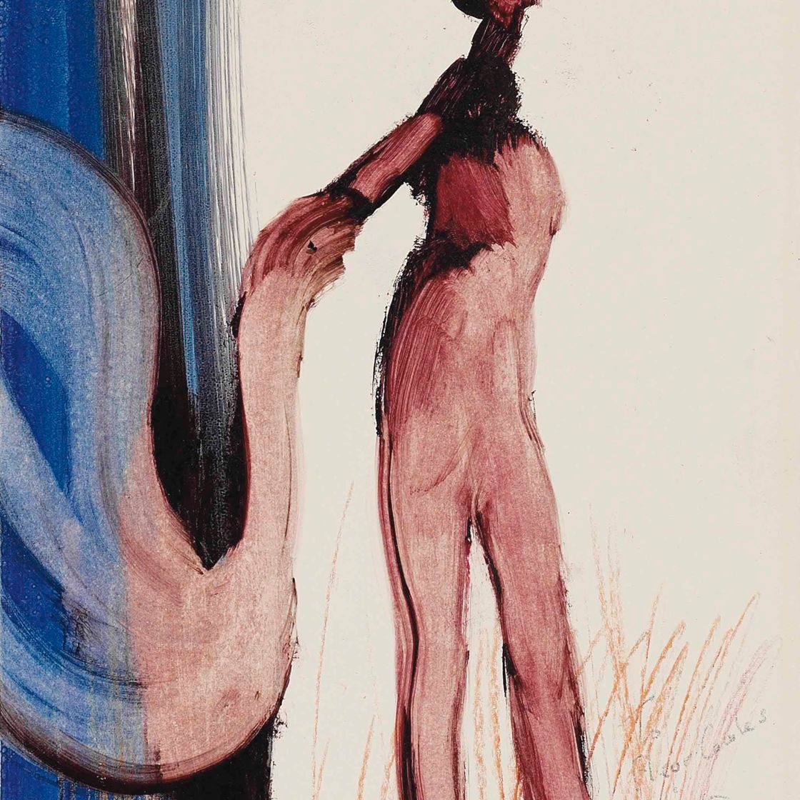 Sidney Robert Nolan — Леда и Лебедь